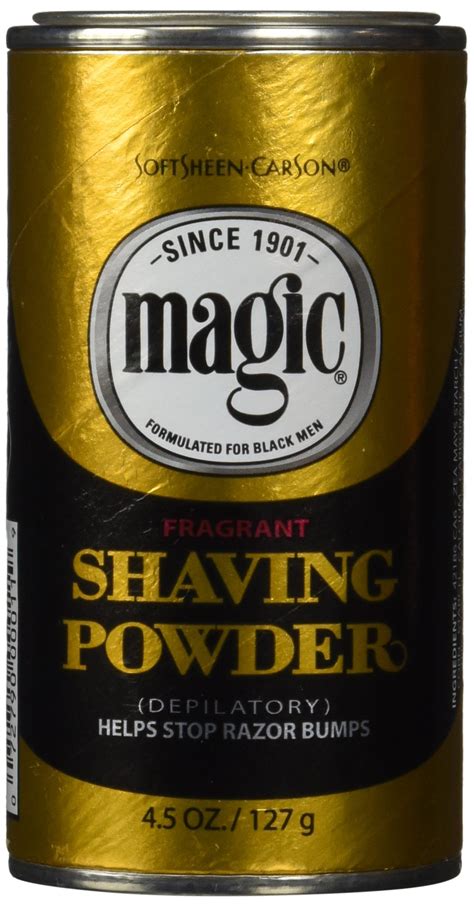 Magic razorless shaving powder